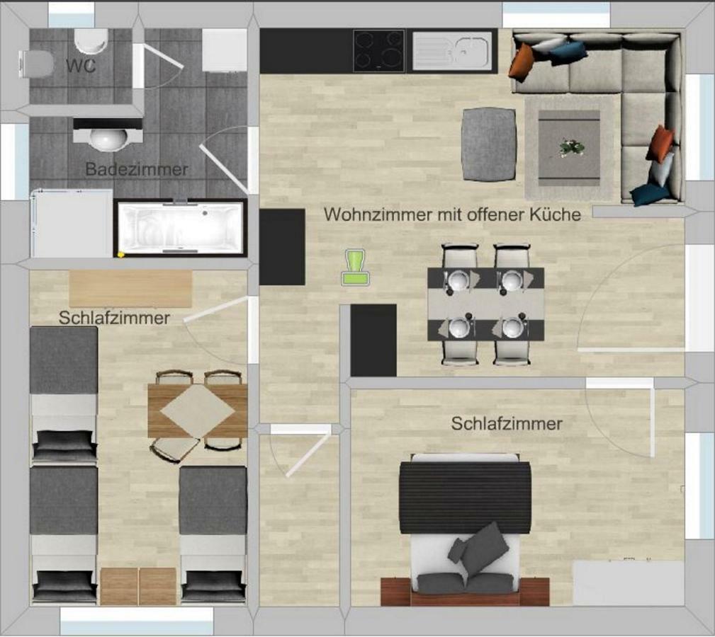 ברלין Ferienwohnung Mahlsdorf מראה חיצוני תמונה